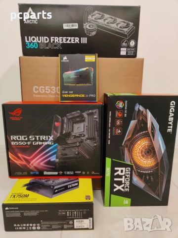 Геймърски компютър Ryzen 5900X 32GB RTX3070, снимка 4 - Геймърски - 53226623