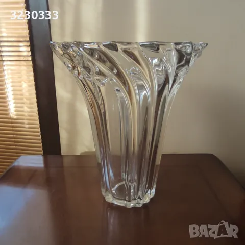 Кристална ваза голяма нова