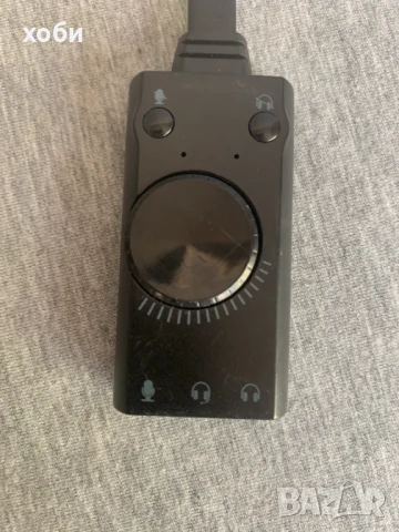 активен аудио адаптер USB към 3.5 мм. жак за слушалки и микрофон, снимка 2 - Други - 50624025