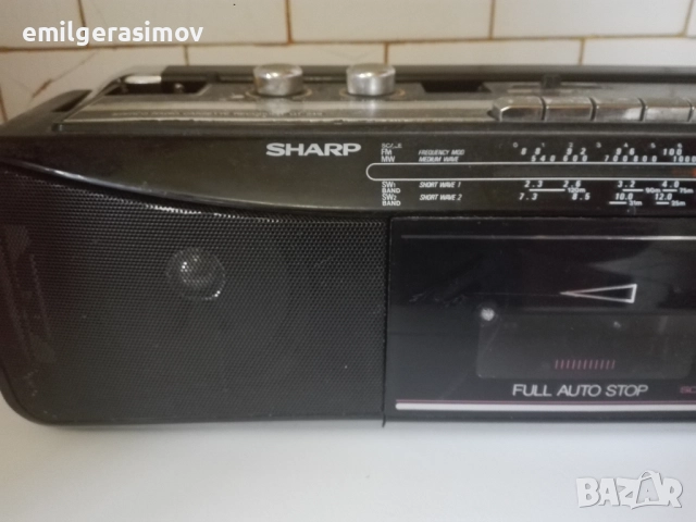 Радиокасетофони SHARP и SONY., снимка 2 - Радиокасетофони, транзистори - 52679785
