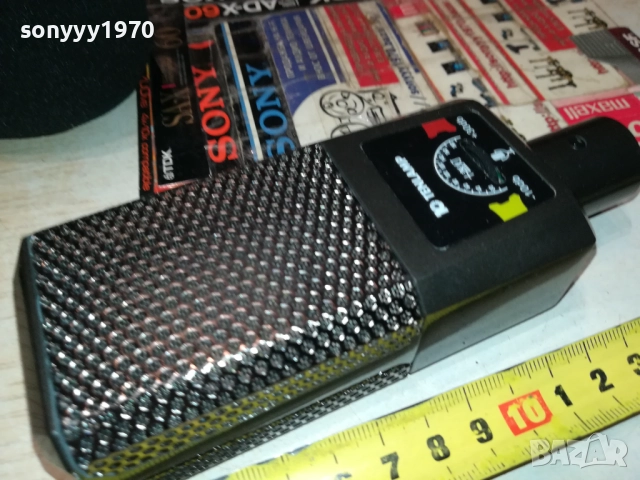 МЕТАЛЕН МИКРОФОН ОТ ФРАНЦИЯ 2310251652, снимка 4 - Микрофони - 52156849