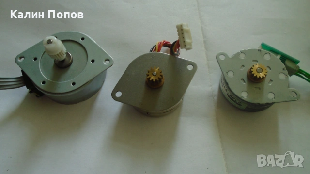 Стъпкови двигатели за скенери и принтери
