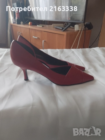 Червени обувки GRACELAND н.40, снимка 4 - Дамски обувки на ток - 52027845