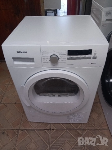 Сушилня с термопомпа Сименс Siemens IQ 500 A++ 8кг 2 години гаранция!