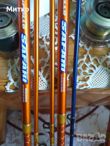Комплекти силови пръчки 2,70м с макари, снимка 14 - Въдици - 51100633