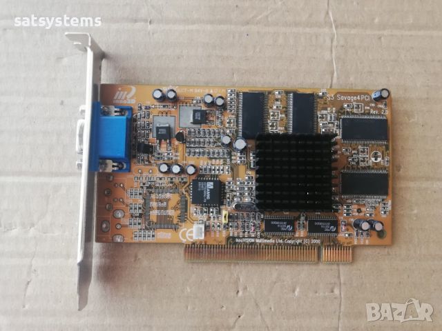 Видео карта S3 Savage 4 Inno3D 16MB PCI, снимка 1