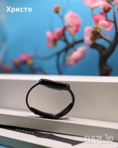 ГАРАНЦИОНЕН!!!   Apple Watch 10, GPS, Cellular, Jet Black Aluminum Case 46 мм, Black Sport Band , снимка 4 - Смарт часовници - 52832352