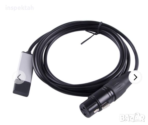 Usangreen USB to DMX Interface Adapter RS485 Converter Serial 3PIN XLR LED DMX512 Freestyler Softwar, снимка 1 - Друга електроника - 46640423