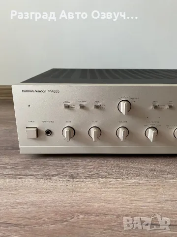 Harman Kardon PM655 - Качествен усилвател на Американската марка, снимка 2 - Ресийвъри, усилватели, смесителни пултове - 46977175