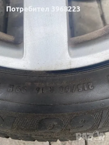 215 60 16, снимка 2 - Гуми и джанти - 49890986