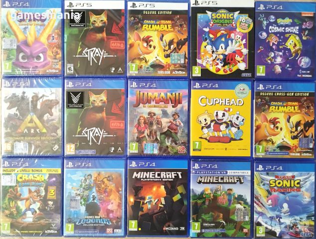 [ps5/ps4] Всички по 49лв./ НОВИ/Minecraft/Crash/Sonic/Snowrunner, снимка 2 - Игри за PlayStation - 45653868