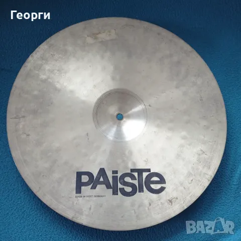 Чинел Paiste 200 Crash 16", снимка 2 - Ударни инструменти - 50316596
