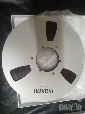 Магнетофонна ролка метална 26,5см 10,5" Maxell 35 микрона лента. В отлично състояние. По 90€/бр., снимка 5 - Декове - 54181779