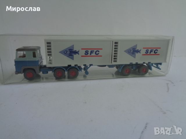 WIKING H0 1/87 SCANIA КАМИОН МОДЕЛ ИГРАЧКА КОЛИЧКА , снимка 6 - Колекции - 46544483