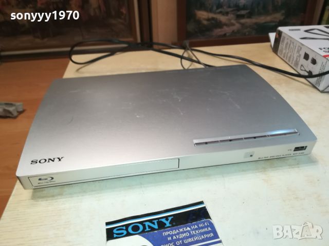 SONY BDP-S186 BLU-RAY DISC PLAYER-ВНОС SWISS 1006240937, снимка 8 - Плейъри, домашно кино, прожектори - 46136136