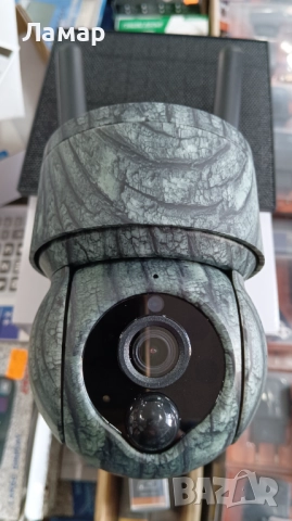 Соларна ловна въртяща камера 4G 9MP работи с СИМ SIM карта мобилни данни от тел. опер, снимка 3 - Други - 52665907