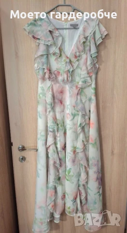 Лятна ефирна елегантна рокля