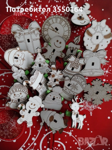 Празнични късмети, снимка 4 - Декорация за дома - 52373998