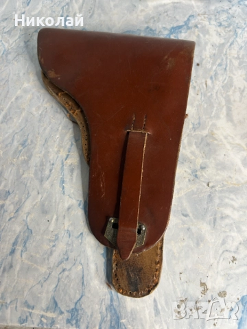 Стари Военни Кобури Кобур Наган Люгер За Реставрация, снимка 2 - Антикварни и старинни предмети - 52310994