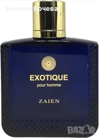 Парфюмна вода за мъже ZAIEN PERFUMS EXOTIQUE POUR HOMME 100ml, снимка 1 - Мъжки парфюми - 47442564