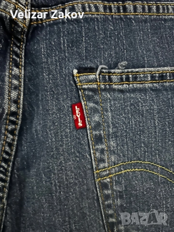 Мъжки дънки Levi’s изключително стилни и запазени , снимка 5 - Дънки - 52914448
