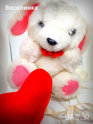 Плюшена играчка за Свети Валентин-008, снимка 2 - Романтични подаръци - 53036582