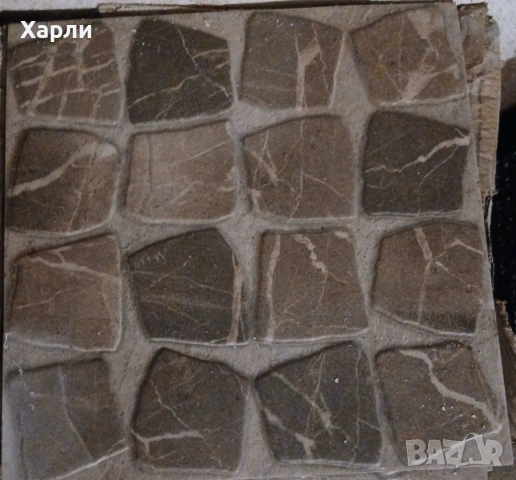 плочки гранитогрес тип "паваж"; релефни