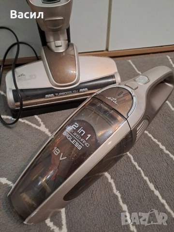 Акумолаторна прахосмукачка Eta 18V, снимка 3 - Прахосмукачки - 53724337