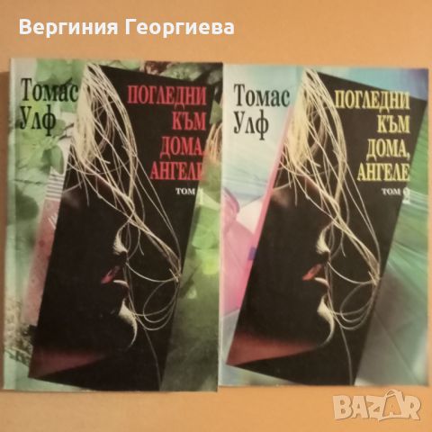 Погледни към дома, ангеле - Томас Улф - двата  тома за 10,00 лв., снимка 1 - Художествена литература - 46645454