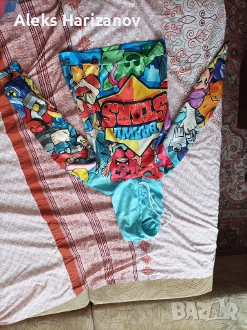 суичър на brawl stars с качулка