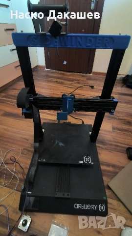 3D принтер Artillery Sidewinder X2 PELLET EXTRUDER недовършен  проект