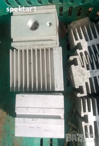 Руски съветски алуминиеви радиатори за мощни диоди транзистори тиристори, снимка 3 - Резервни части за машини - 49975004