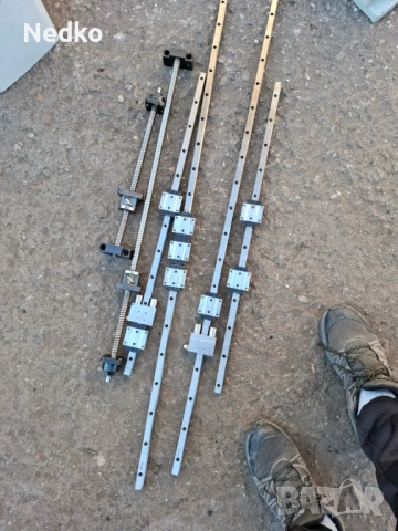 Линейни направляващи с спирачка