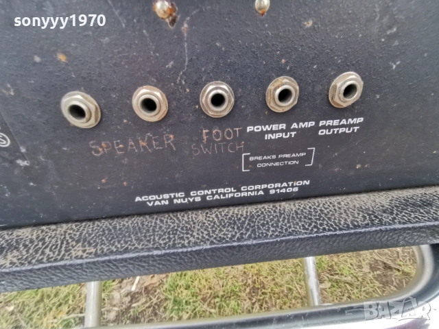 ACOUSTIC MODEL 220-ВНОС GERMANY 1402261754, снимка 7 - Ресийвъри, усилватели, смесителни пултове - 53477527