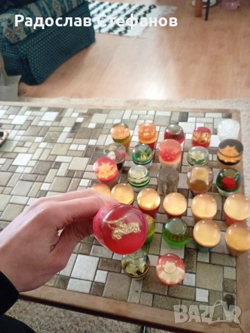 Ретро топки за скоростен лост, снимка 2 - Антикварни и старинни предмети - 53857397