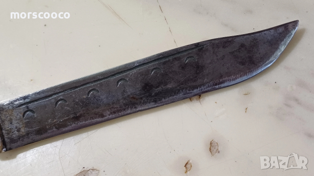 Стар български касапски нож 