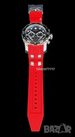 часовник INVICTA Pro Diver SCUBA red, НОВ , снимка 3 - Мъжки - 46857558