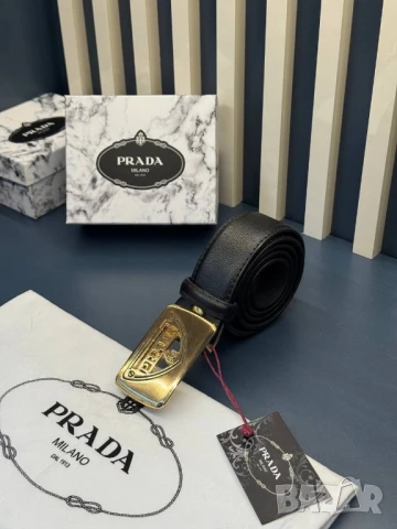 колани от естествена кожа в кутия prada hermes 