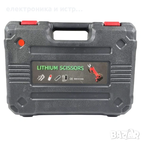 Акумулаторна ножица с 2 батерии , снимка 2 - Градинска техника - 53186473