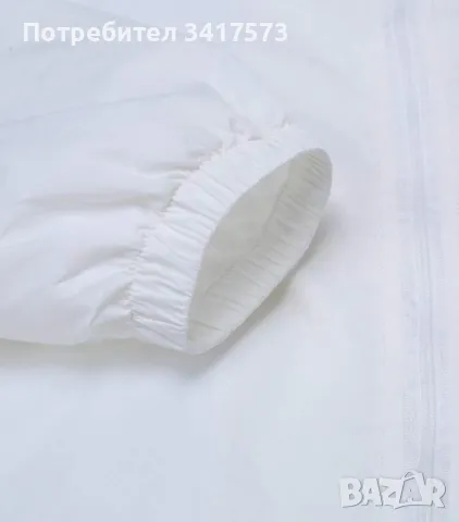 МЪЖКО връхно яке- бяло, снимка 3 - Тениски - 49686513