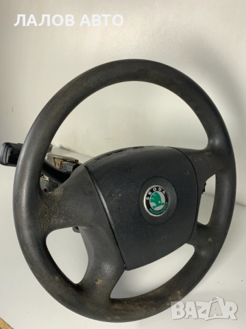 Кормилен прът волан лостчета светлини чистачки лентов кабел Шкода Фабия Skoda Fabia 6Q1419501AD , снимка 3 - Части - 52525527