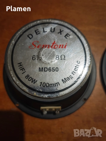 Чифт 6,5" среди Semtoni, снимка 4 - Тонколони - 52423835