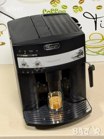 Кафемашина кафе автомат delonghi magnifica с гаранция, снимка 7 - Кафемашини - 54297821