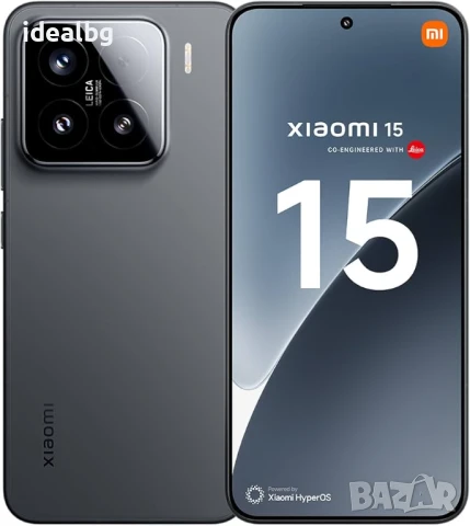 НОВ! Xiaomi 15 512GB 12RAM Black / White / Green 2г. Гаранция!