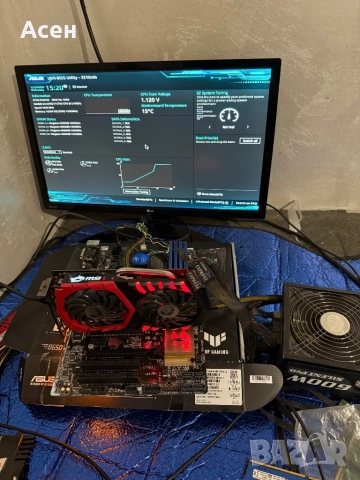 Дънна платка Asus B150-PLUS 1151 И процесор Intel Core i7-6700