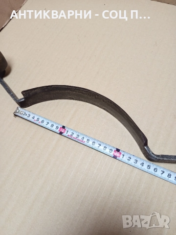 Стар Немски Масивен Голям Дърводелски Рукан., снимка 16 - Антикварни и старинни предмети - 51556711