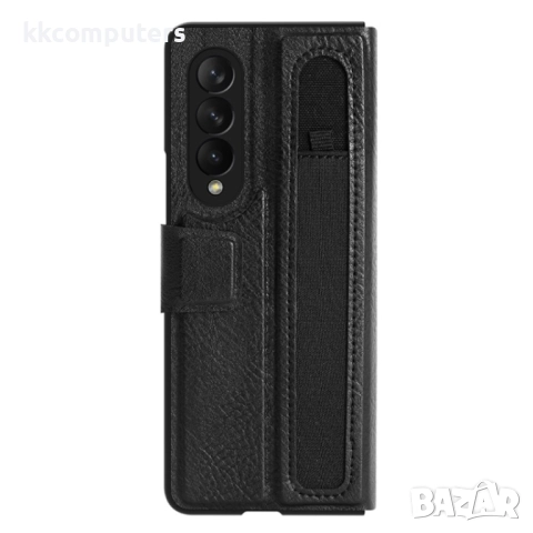 Samsung Galaxy Z Fold3 5G Nillkin Кожен Калъф и Протектор, снимка 2 - Калъфи, кейсове - 52848380