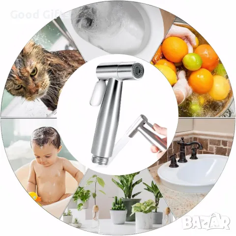 Комплект подвижен душ за биде и тоалетна, снимка 4 - Други стоки за дома - 50208433