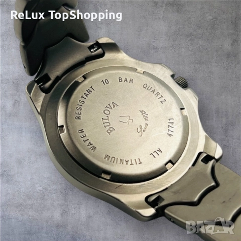 Bulova Titanium WR 100 мъжки часовник, снимка 9 - Мъжки - 51947416