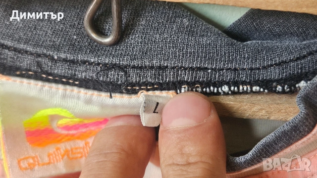 Оригинална тениска Quiksilver 80s t-shirt surf snowboard skate skateboard Large , снимка 8 - Тениски - 53492178